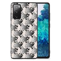 Samsung Galaxy S20 FE Dierenprint Telefoonhoesje Salamander Grey