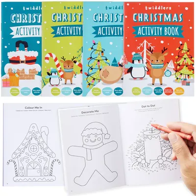 Activiteitenboek voor kinderen - kerst editie