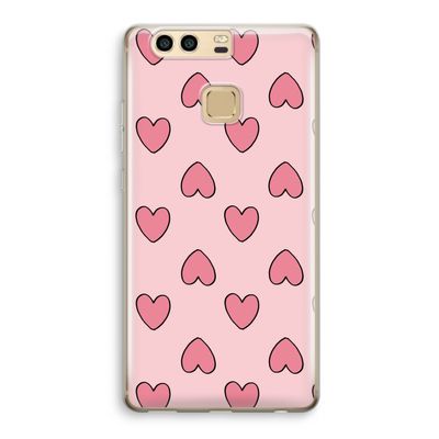 Ondersteboven verliefd: Huawei P9 Transparant Hoesje