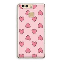 Ondersteboven verliefd: Huawei P9 Transparant Hoesje
