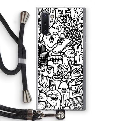 Vexx Mixtape #2: Samsung Galaxy Note 10 Transparant Hoesje met koord