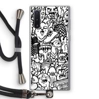 Vexx Mixtape #2: Samsung Galaxy Note 10 Transparant Hoesje met koord