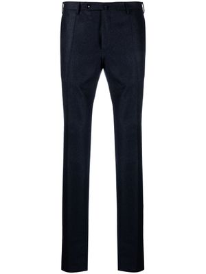 Incotex pantalon droit à taille mi-haute - Bleu