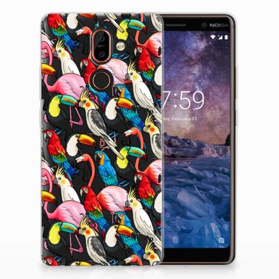 Nokia 7 Plus | TPU Hoesje | Birds