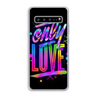 Only Love: Samsung Galaxy S10 5G Transparant Hoesje