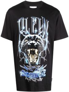 Philipp Plein t-shirt strassé à imprimé graphique - Noir