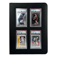 Evoretro Premium Card Slab Binder with Window Black