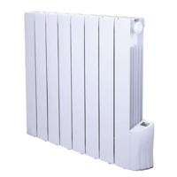 Elektrische vloeistof traagheidsradiator - 1200W - WARM TECH - 230V - Tot 50m3 - Wit