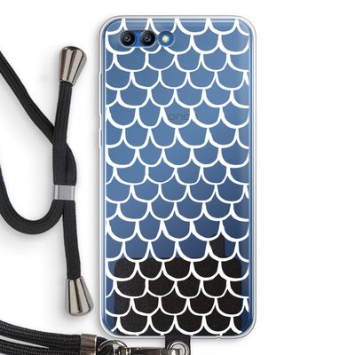Dakpannetjes: Honor 10 Transparant Hoesje met koord