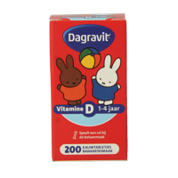 Dagravit Vitamine D tablet kids 200 Stuks