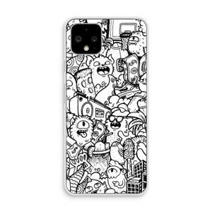 Vexx City #2: Pixel 4 Transparant Hoesje