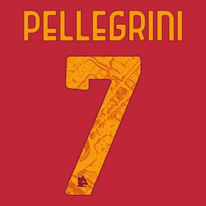 Pellegrini 7(Officiële AS Roma Bedrukking 2023-2024)