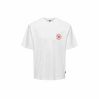 Heren-T-Shirt met Korte Mouwen Only & Sons Onskasen Rlx - Maat: XL