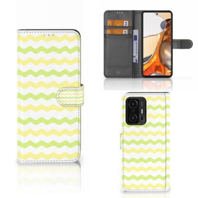Xiaomi 11T | 11T Pro | Telefoon Hoesje | Waves Yellow