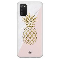 Samsung Galaxy A03s siliconen hoesje - Ananas