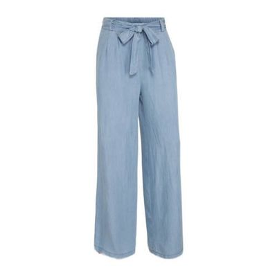 LOLALIZA wide leg palazzo broek lichtblauw