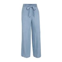 LOLALIZA wide leg palazzo broek lichtblauw - thumbnail