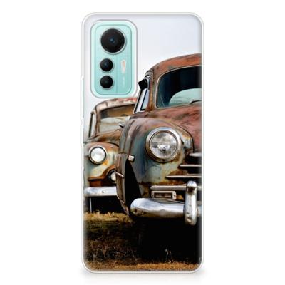 Xiaomi 12 Lite | Siliconen hoesje | met foto Vintage Auto