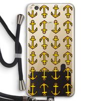 Musketon Anchor: Huawei Ascend P8 Lite (2017) Transparant Hoesje met koord