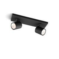 Philips Zwarte plafondspotRunner 2-lichts - 929003204801