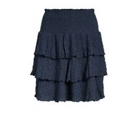 OBJECT strokenrok OBJANNA met textuur donkerblauw - thumbnail