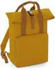 Atlantis BG118 Twin Handle Roll-Top Backpack - Mustard - 28 x 38 x 12 cm