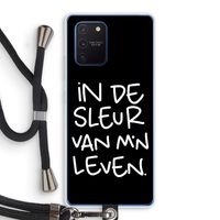 De Sleur: Samsung Galaxy Note 10 Lite Transparant Hoesje met koord