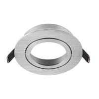 SLV InbouwringNew Tria 95 rond aluminium - zonder fitting - 1007445 SLV InbouwringNew Tria 95 rond aluminium - zonder fitting - 1007445
