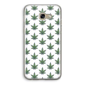 Weed: Samsung Galaxy A5 (2017) Transparant Hoesje