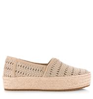 TOMS Valencia espadrilles goud Textiel Dames