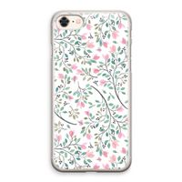 Sierlijke bloemen: iPhone 8 Transparant Hoesje