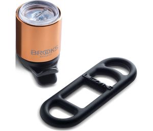 Brooks Koplamp Femto batterij koper