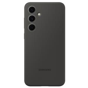 Samsung Silicone Case - voor Galaxy S24 FE Telefoonhoesje Zwart