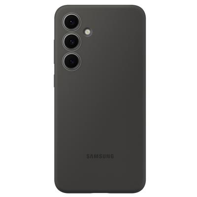 SamsungSilicone Case - voor Galaxy S24 FE Telefoonhoesje Zwart