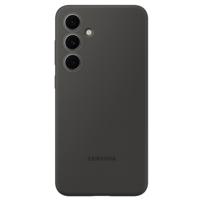 Samsung Silicone Case - voor Galaxy S24 FE Telefoonhoesje Zwart Samsung Silicone Case - voor Galaxy S24 FE Telefoonhoesje Zwart