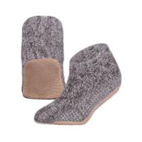 Huissloffen chenille hairy high cuff