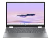 HP Chromebook x360 14b-cd0075nd Intel® Core™ i3 i3-N305 35,6 cm (14") Touchscreen Full HD 8 GB LPDDR5-SDRAM 256 GB Flash Wi-Fi 6 (802.11ax) ChromeOS Zilver - thumbnail