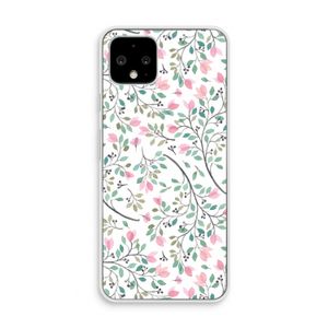 Sierlijke bloemen: Pixel 4 Transparant Hoesje