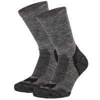 Xtreme Hiking Sokken Wol 2-pack Multi Antraciet-39/42