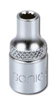 Dop 1/4", 12-kant 6mm 21806