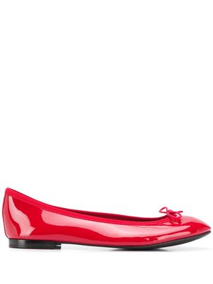 Repetto ballerines à détail de nœud - Rouge