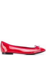 Repetto ballerines à détail de nœud - Rouge
