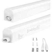 LED TL Armatuur 60cm T5 Buis 8W Natuurlijk Wit 4000K Koppelbaar