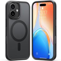 Torras iPhone 17 hoesje - slanke bescherming met MagSafe ondersteuning - Zwart