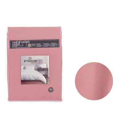Beddengoedset Roze Bed van 150 3 Onderdelen