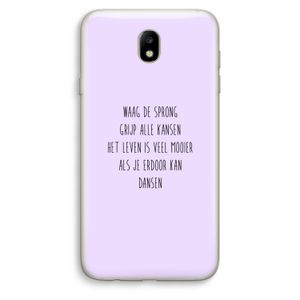 Sprong: Samsung Galaxy J7 (2017) Transparant Hoesje