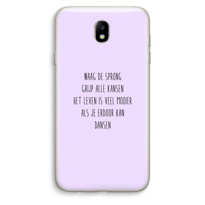 Sprong: Samsung Galaxy J7 (2017) Transparant Hoesje