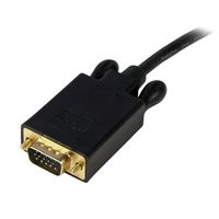StarTech.com 91 cm lange DisplayPort-naar-VGA-adapterconverterkabel DP naar VGA 1920x1200 zwart - thumbnail