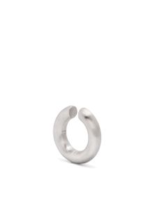 Tom Wood bijou d'oreille satiné M - Argent