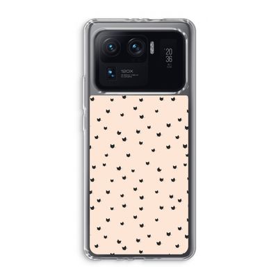 Kleine kattenkopjes: Xiaomi Mi 11 Ultra Transparant Hoesje